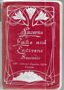 Guide to Lucerne. The Lake, and its Environs. by J.C. Heer. Lucerne, 1905. maps - Picture 1 of 2