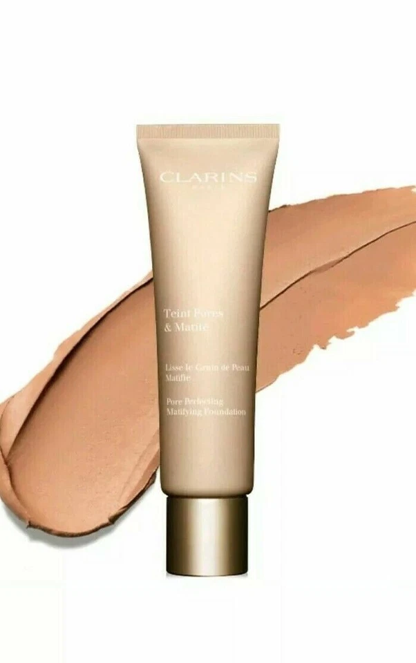 Clarins Pore Perfecting Matifying Foundation #05 NUDE CAPPUCCINO 1oz. (IN BOX) - Image 1 of 1
