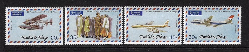 Trinidad y Tobago 268-71 como nuevo nunca montado muy fino SCV $2,45 Foto 1 de 1