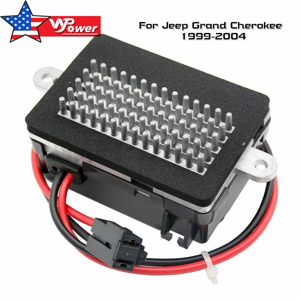 Resistor de motor de ventilador HVAC para 99-04 Jeep Grand Cherokee WJ 4.0L 4.7L 5012699AA - Imagem 1 de 4