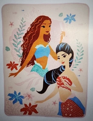 Disney Princess Niños Coral Fleece Throw, 46 x60, AT339J Foto 1 de 4