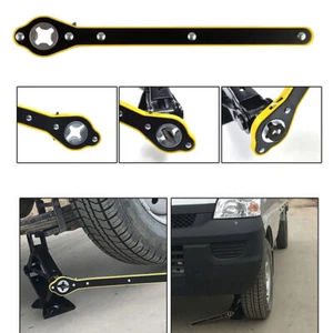 Car Scissor Labor-saving Jack Ratchet Wrench Tire Wheel Lug Handle Repair Tool - Picture 1 of 10
