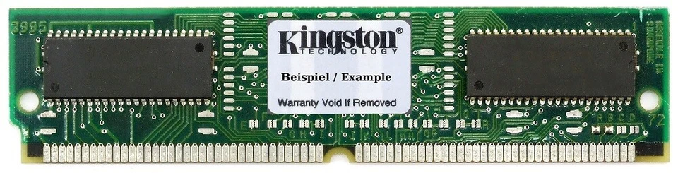 8MB Kingston FPM Kit (2X 4MB) 72-Pin PS/2 SIMM RAM 60NS 1467-005.A00 KST0987/8 - Image 1 of 1