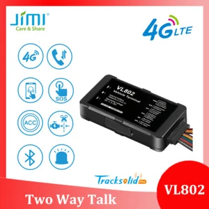 Jimi VL802 4G Rastreador Bluetooth LTE Vehículo Localizador GPS Aplicación de Seguimiento en Tiempo Real - Imagen 1 de 8