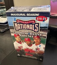 2005 Topps WASHINGTON NATIONALS Comm Gift Set 55 Baseball Cards Factory Sealed