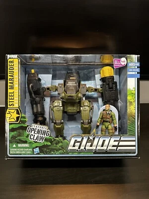 GI Joe Pursuit of Cobra: Steel Marauder Mobile Mech Suit com Kickstart NOVO NA CAIXA - Imagem 1 de 4