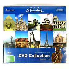 DISCOVERY ATLAS: VOLUMES 1-10 - narrated by Russell Crowe etc - 10 DVDs
