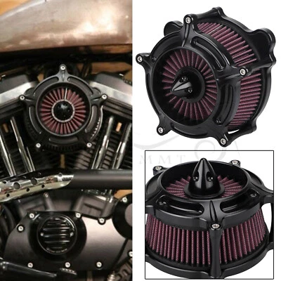 Air Cleaner Intake Filter For Harley Softail Fatboy Electra Glide Dyna Fat Bob - Изображение 1 из 4