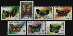Madagascar 1992 - Mi-Nr. 1367-1373 ** - MNH - Mariposas / Mariposas - Imagen 1 de 1