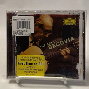 Sealed Andrés Segovia The Art Of Segovia 2 CD 2002 Konzertgitarre Spanien Neu - Bild 1 von 4
