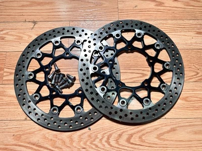 OEM Break Disks Honda CB650R & CBR650R ABS 2019-2024 RIGHT & Left + ABS Pulser  - Image 1 of 4