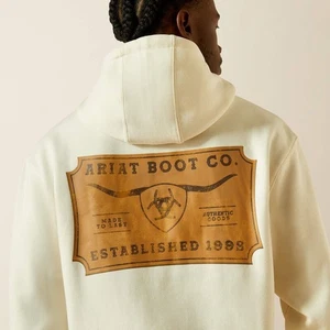 Ariat MEN'S Shield Steerhead Hoodie  62499 - Picture 1 of 5