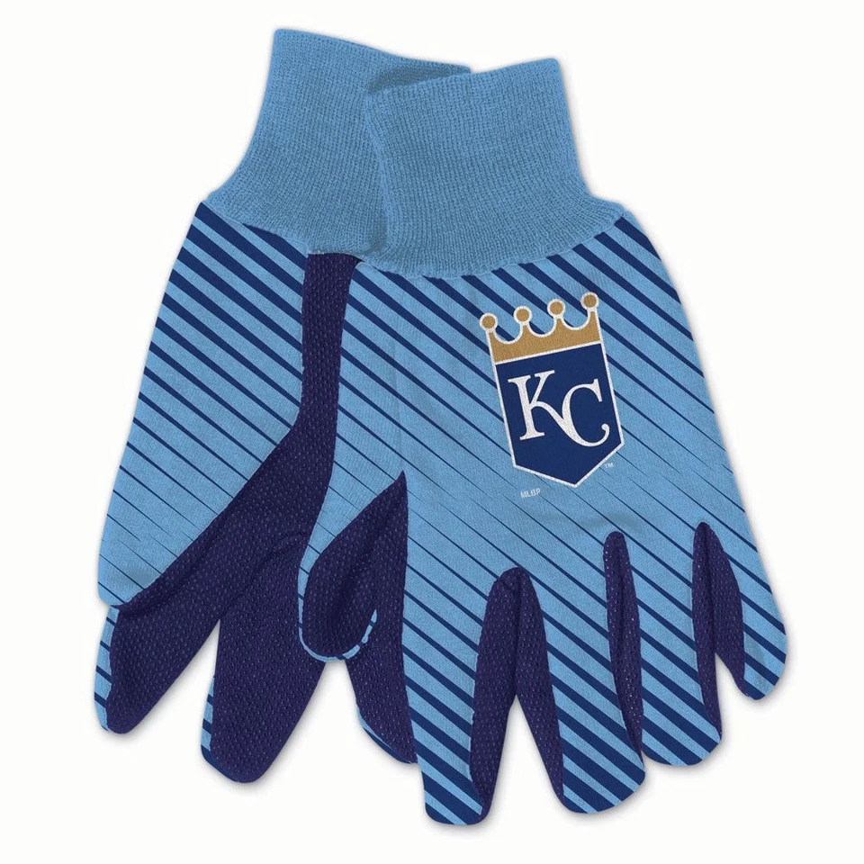 Kansas City Royals Gloves Two Tone Style Adult Size - Image 1 of 1