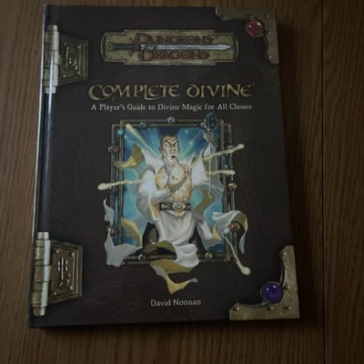 Dungeons & Dragons d20 v3.5 The Complete Divine Hardcover 2004 D&D WTC88036 Foto 1 de 3