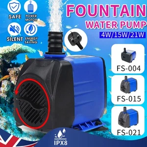 Submersible Water Pump 220V Pool Pond Aquarium Fish Tank Water Feature Fountain~ - Picture 1 of 15