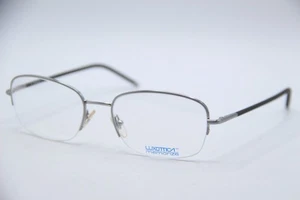NEW LUXOTTICA MEMORIZE 6544 3047 BLK SILVER AUTHENTIC DESIGNER EYEGLASSES 55-19 - Picture 1 of 4