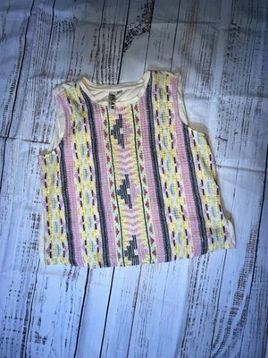 Blusa Dolan Multicolor Mediana Anthropologie Espalda Abierta Top (182) Foto 1 de 4