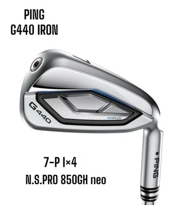 PING  G440 Iron 7 P Set of 4 N.S.PRO 850GH neo - Image 1 of 2
