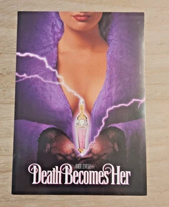 1992 DEATH BECOMES HER Advance Screening Ticket Meryl Streep Goldie Hawn Willis - Picture 1 of 4
