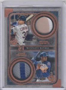 Collezione Topps Museum 2019 - Doppio Materiale Significativo Patch Reliquie Michael... - Foto 1 di 2