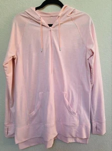 St. John's Bay Active Pink Damen Top mit Kapuze - Größe M - Bild 1 von 6
