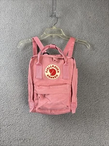 Fjall Raven Womens Textured Lined Zip Strap Top Handle Mini Backpack Pink OS - Picture 1 of 13