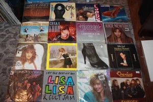 45 rpm Vinyl lot of 16 PICTURE SLEEVES POP ROCK R&B SOUNDTRACK - Picture 1 of 5