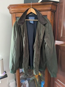 Giacca uomo Faconnable verde con zip e bottoni XXL - Foto 1 di 23