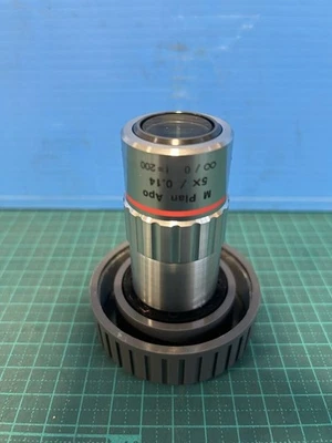 Mitutoyo Microscope Objective M Plan Apo 5x - Image 1 of 4