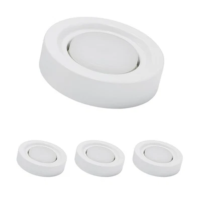 MILI 3er Set Aufbauleuchte 5W GX53 3000K Warmweiss 230V 360 lumen Weiß  - Bild 1 von 2