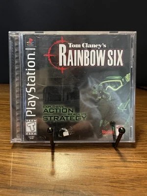 Tom Clancy's Rainbow Six (Sony PlayStation 1 PS1, 1999) - Completo, Probado Foto 1 de 4