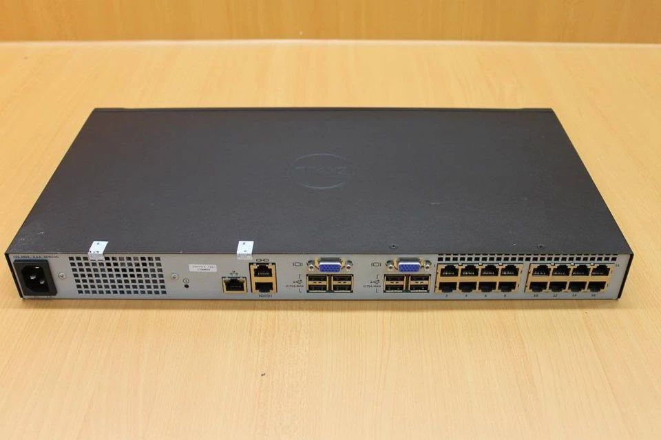 Dell PowerEdge 2161AD 16-Port Server KVM Console Switch 16 x ARI ports 4 x USB - Image 1 of 1