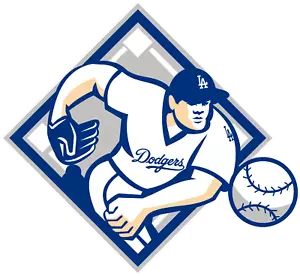 Los Angeles Dodgers sticker Logo MLB weatherproof laptop bumper vinyl decal - Picture 1 of 1
