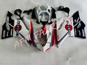 White Red Black ABS Injection Fairing Kit for Ducati 899/1199 2012-2014 - Picture 1 of 6