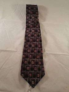 Zylos George Machado Tie 100% Imported Silk - Picture 1 of 5