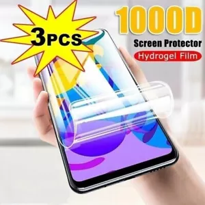 For Motorola Edge (2024), Screen Protector Full Coverage Soft Hydrogel Film - Picture 1 of 10