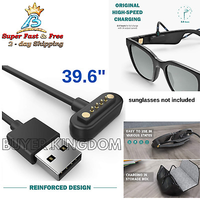 Fast Cable Charger For Bose Glasses Tenor Tempo Alto Rondo Audio Sunglasses 40  • 15.05$