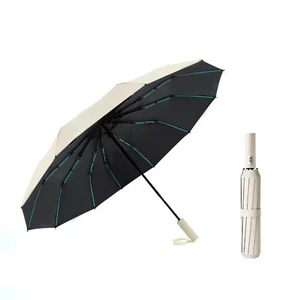 Automatic folding umbrella, windproof and sun protection automatic umbrella - Picture 1 of 24