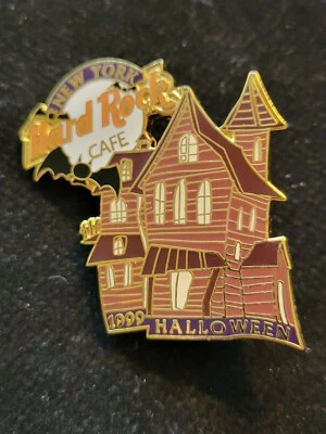 Vintage Hard Rock Cafe ®Pin" New York Halloween - Haunted House1999"    HR0067 - Image 1 of 4