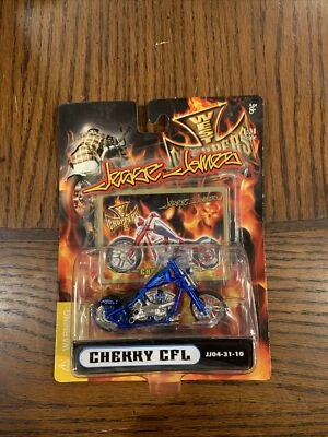 Jesse James West Coast Choppers Cherry CFL - Blue Cycle  1:31 JJ04-31-10!!!!! - Image 1 of 4