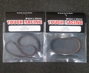 SCHUMACHER Vintage 4WD CAT 2000 Front Rear belt set replace U1491 U1492 - Picture 1 of 2