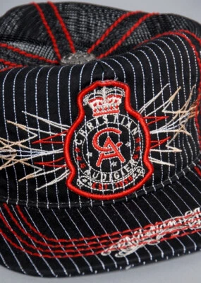 NWT Christian Audigier Ed Hardy baseball cap corduroy Foto 1 de 2