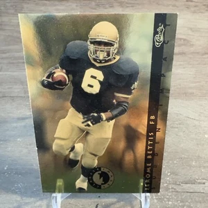 1993 Classic Images #SI 19 Jerome Bettis RC Notre Dame Fighting Irish - Bild 1 von 2