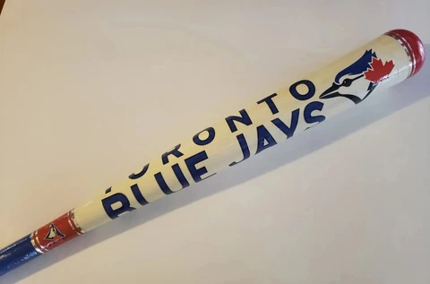 Toronto Blue Jays 34"/33oz One Of A Kind Custom Collectible wood Baseball Bat Cover