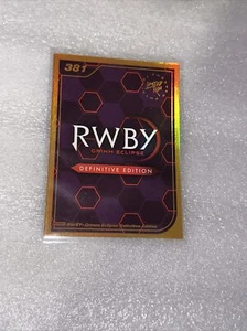 Limited Run Games Trading Card RWBY LRG Gold 381 - Picture 1 of 1