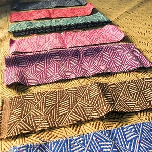 Quirky Semi Plain Chevron Upholstery Fabric For Cushions & Curtains Per Metre - Picture 1 of 43