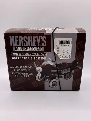 Hershey's Miniature Pedal Plane Limited Edition 1:18 Scale Die-Cast Metal . - Image 1 of 4