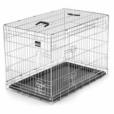 Zoomundo Cage Pour Chiens Caisse Box De Transport Cage De Animaux Chiots Pliable • 81.95€