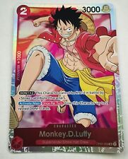 One Piece Card Game Monkey D Luffy OP01-024 SR Romance Dawn English