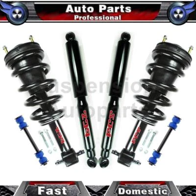 Front Rear Shocks Struts Sway Link For Chevrolet Suburban 1500 4WD RWD 5.3L 2007 - Image 1 of 4